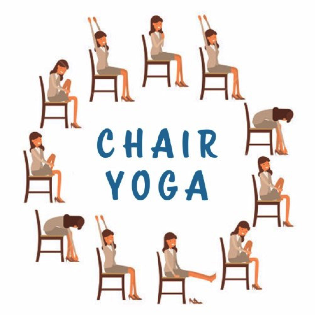 Virtual Chair Yoga with Jolie Bosnjak Jericho Public Library